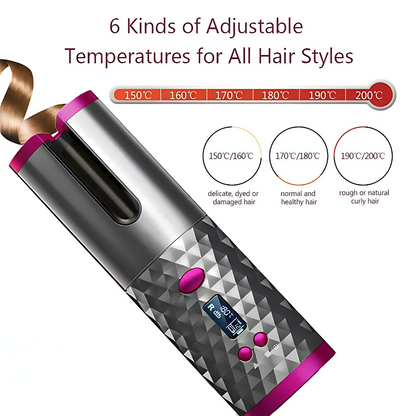 Wireless Hair Curler